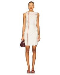 Vince - Handkerchief Stripe Wrap Dress - Lyst