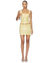 superdown - Fayra Mini Skirt Set - Lyst