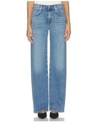 Citizens of Humanity - Petite Annina Straight Leg Jeans - Lyst