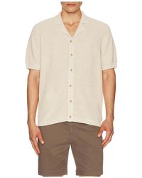 Onia - Silk Linen Camp Shirt - Lyst