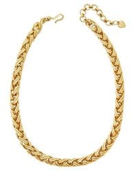 Brinker & Eliza - Twist Necklace - Lyst