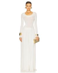 sachin and babi light blue dress AZARI JET BLACK RUCHED BACKLESS MAXI DRESS main image 0