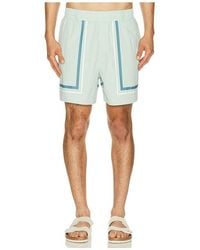 Malbon - Scooter Playa Swim Short - Lyst