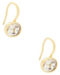 Shashi - Oval East To West French Hook - Lyst