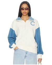 Terez - X Revolve Cubs Denim Quarter Zip - Lyst