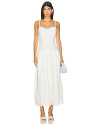Tularosa - Vestido Ava En Color Blanco Talla (También En M, S, Xl, Xs, Xxs) - Lyst