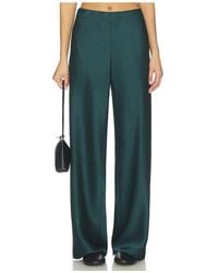 Vince - High Waist Fluid Satin Bias Pant - Lyst