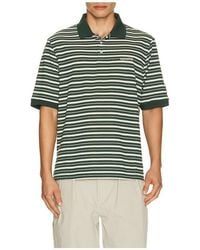 Manors Golf - Goat Pique Stripe Polo - Lyst