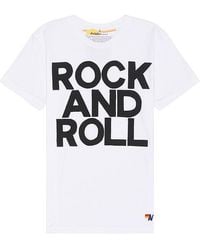 Aviator Nation - Rock And Roll Crew Tee - Lyst