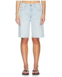 Pistola - Nolan Relaxed Straight Cut Off Shorts - Lyst