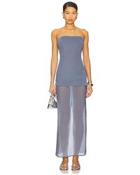 SNDY'S - X Revolve Chloe Sheer Dress - Lyst