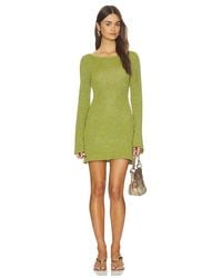 Asta Resort - Maya Longsleeve Mini Dress - Lyst