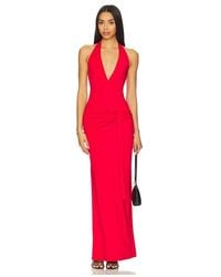 superdown - Chloe Halter Maxi Dress - Lyst