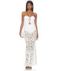 PATBO - Gal Embroidery Maxi Dress - Lyst