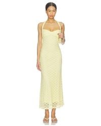Bardot - Mariko Halter Neck Midi Dress - Lyst