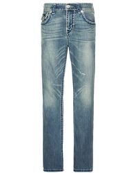 True Religion - Ricky Super T Flap Jeans - Lyst