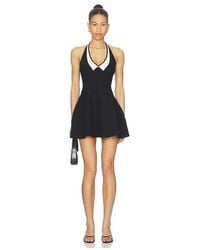 Fleur du Mal - Sofia Collared Flare Dress - Lyst
