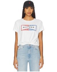 Mother - Camiseta The Boxy Goodie Goodie En Color Blanco Talla (También En M, S, Xl, Xs) - Lyst