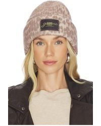 Ganni - Graphic Mix Printed Beanie - Lyst