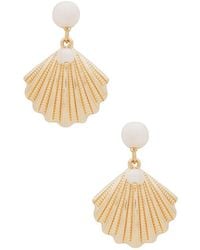 Ettika - Shell Earring - Lyst
