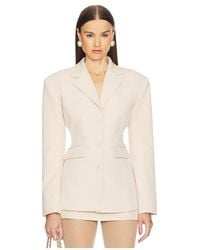 Helsa - Recycled Twill S Curve Jacket - Lyst