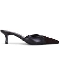 Black Suede Studio - Rue 50 Mule Pump - Lyst