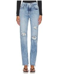 GOOD AMERICAN - Good Icon Straight Jeans - Lyst