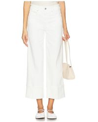 PAIGE - Sasha Ankle With Wide Cuff Jeans - Lyst