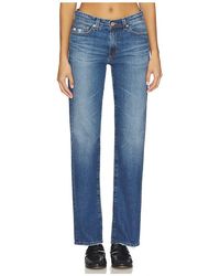 AG Jeans - Sandra Straight Jeans - Lyst