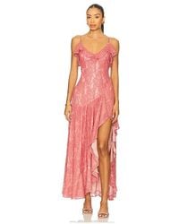 Tularosa - Vestido Jada En Color Rose Talla (También En M, S, Xl, Xs, Xxs) - Lyst