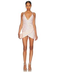MAJORELLE - Trish Sequin Mini Dress - Lyst