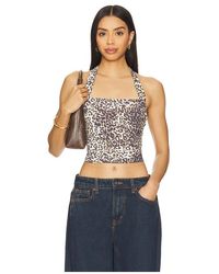 Lioness - Rouje Halter Top - Lyst