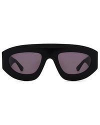 Bottega Veneta - Pilot Mask Sunglasses - Lyst