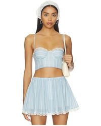MAJORELLE - Pietra Bra Top - Lyst