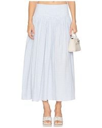 LPA - Brigette Midi Skirt - Lyst