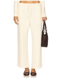 Leset - Lauren Crop Drawstring Pant - Lyst