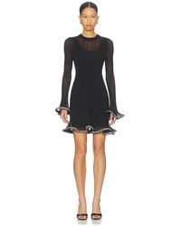 Jonathan Simkhai - Zelda Long Sleeve Mini Dress - Lyst