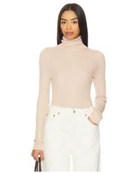Enza Costa - Rollkragenpullover Im Lagenlook - Lyst