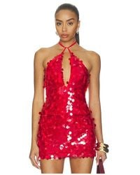 superdown - Celia Halter Top En Color Rojo Talla (También En Xxs, Xs, S, M, Xl) - Lyst