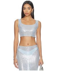 superdown - Melie Sequin Top - Lyst