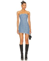 A.Brand - Georgia Bustier Mini Dress - Lyst
