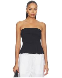 Susana Monaco - Tube Gathered Flare Top - Lyst