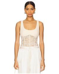 Cami NYC - Kimber Corset Bodysuit - Lyst