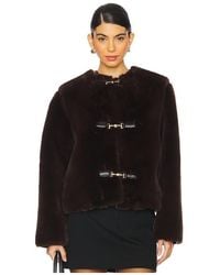 Lovers + Friends - Rhoda Faux Fur Jacket - Lyst