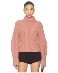 Lovers + Friends - PULL AIMEE en Pink - Lyst