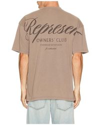 Represent - Owners Club Script Tee Shirt - Lyst