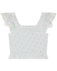 LoveShackFancy - Tween Jeanna Top - Lyst