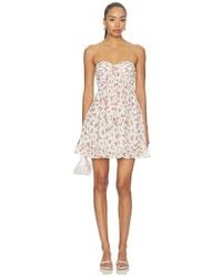 For Love & Lemons - Teagan Mini Dress - Lyst