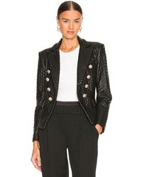 Generation Love - Angie Faux Leather Blazer - Lyst