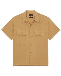 Beams Plus - Mil Sht Shirt Textured Ripstop - Lyst